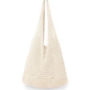 Crochet Bags for Women Summer Beach Tote Bag Aesthetic Tote Bag Hippie Bag Knit